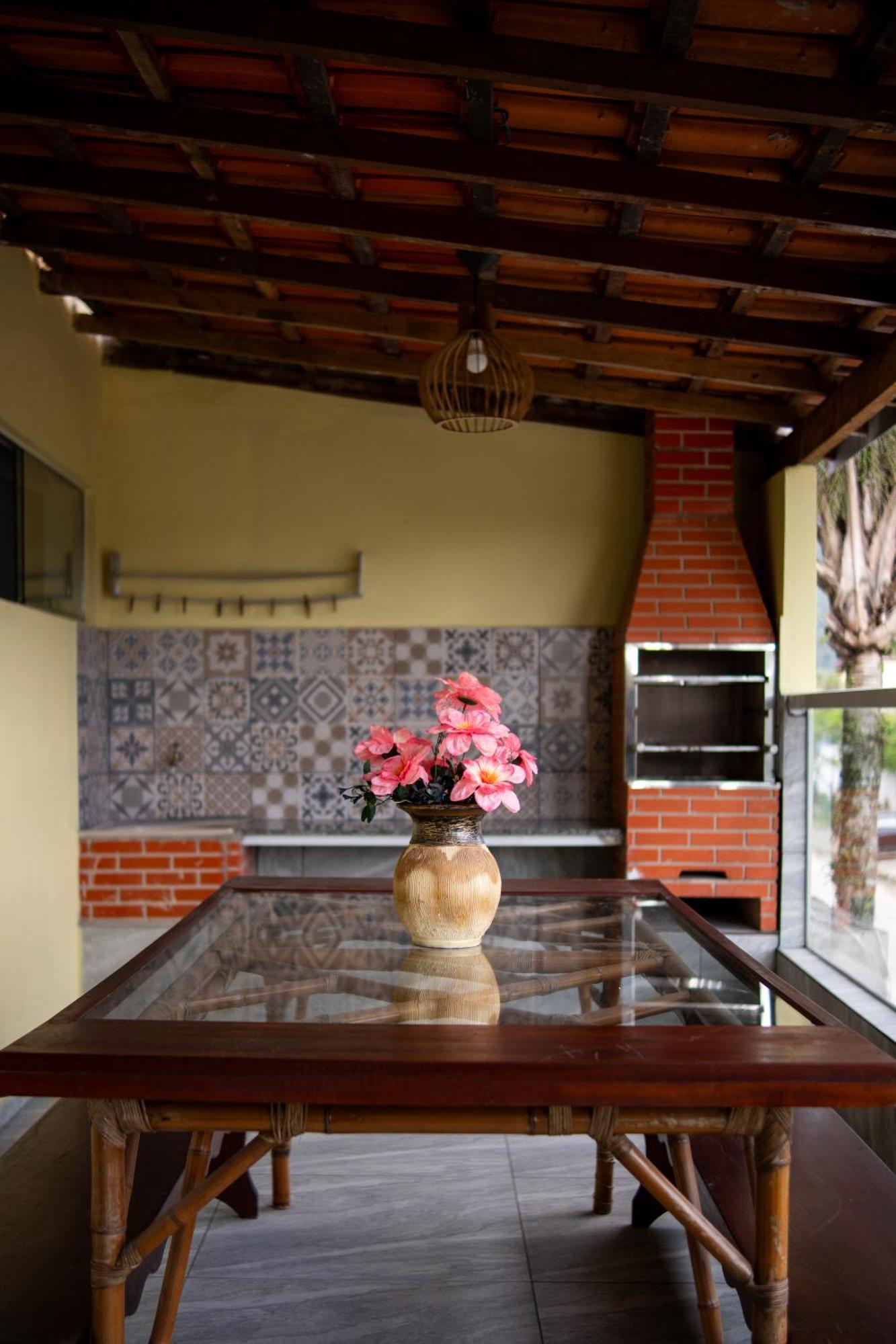 Casa Com Piscina Proximo A Praia Grande E Tenorio Em Ubatuba Kültér fotó